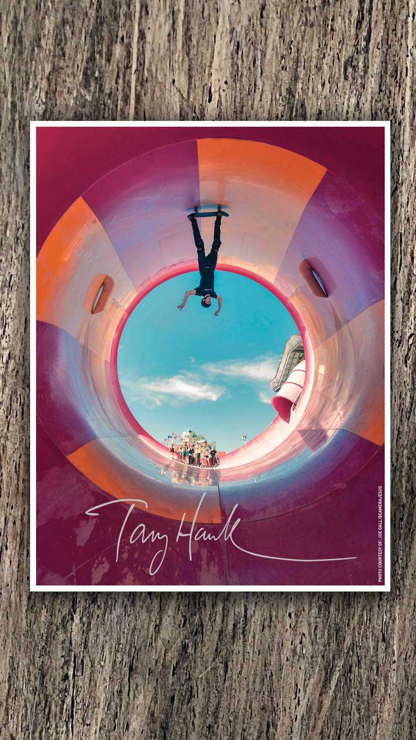 Tony Hawk Autograph to Support the Tony Hawk Foundation and Direct Relief